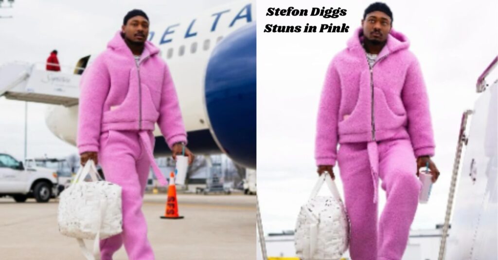 Stefon Diggs Stuns in Pink